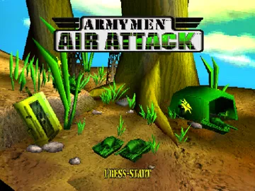 Army Men - Air Attack (US) screen shot title